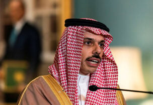 Kingdom’s Minister of Foreign Affairs Prince Faisal bin Farhan