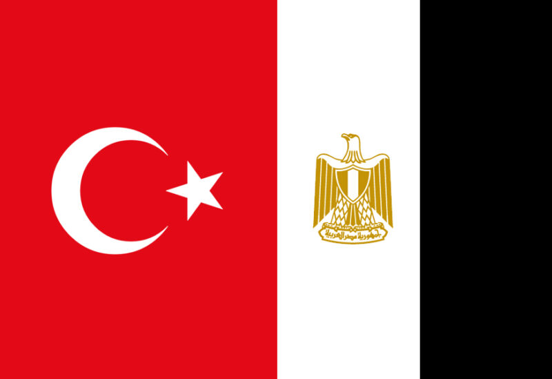 Turkish and Egyptian flags