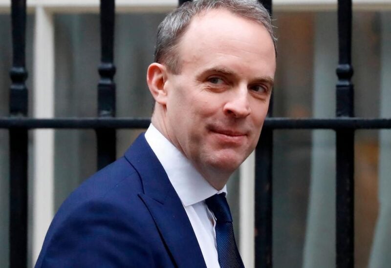 UK Foreign Minister Dominic Raab