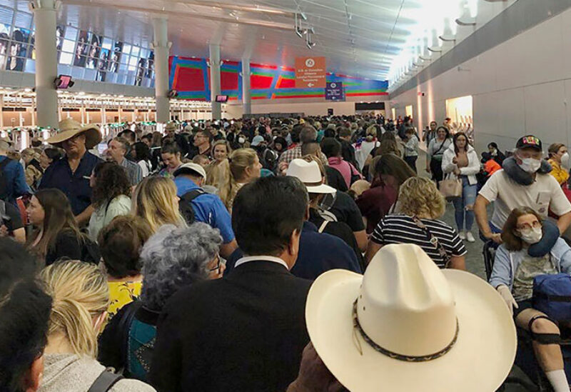 US Airport passengers