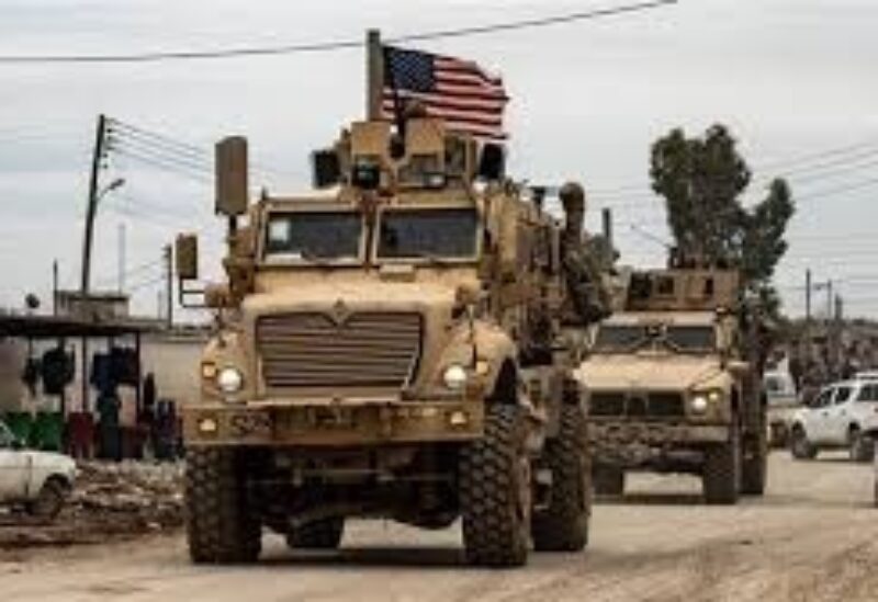 US military convoy