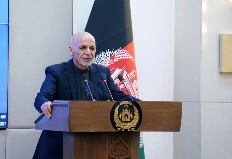 Afghan president Ashraf Ghani