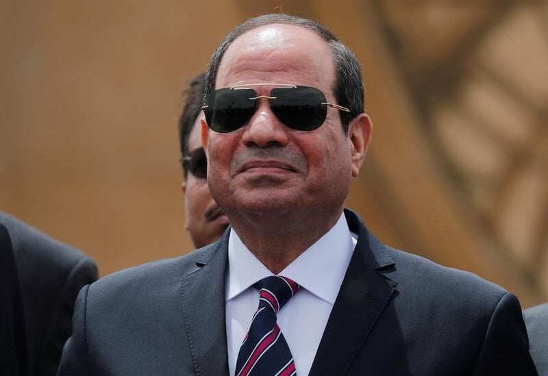FILE PHOTO: Egyptian President Abdel Fattah al-Sisi attends the opening ceremony of floating bridges and tunnel projects executed under the Suez Canal in Ismailia, Egypt May 5, 2019.