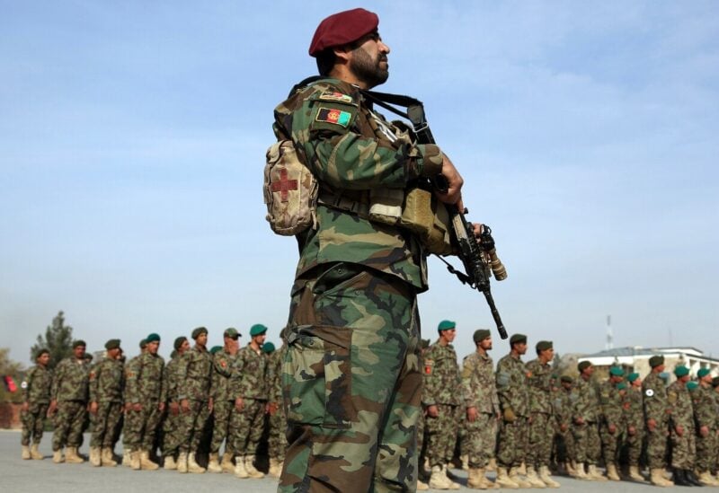 Afghani troops