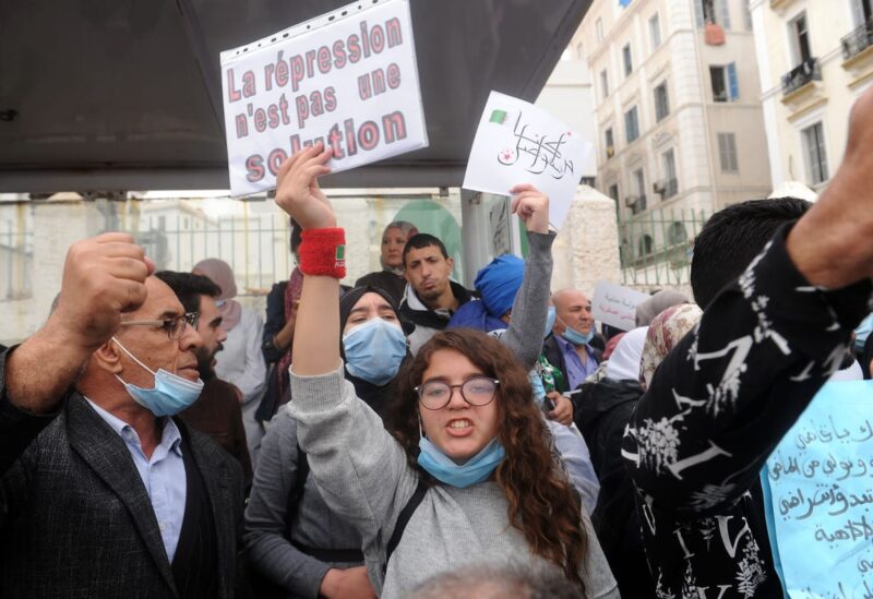 Algerian anti-government protest