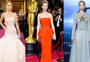 Jennifer Lawrence on red carpet