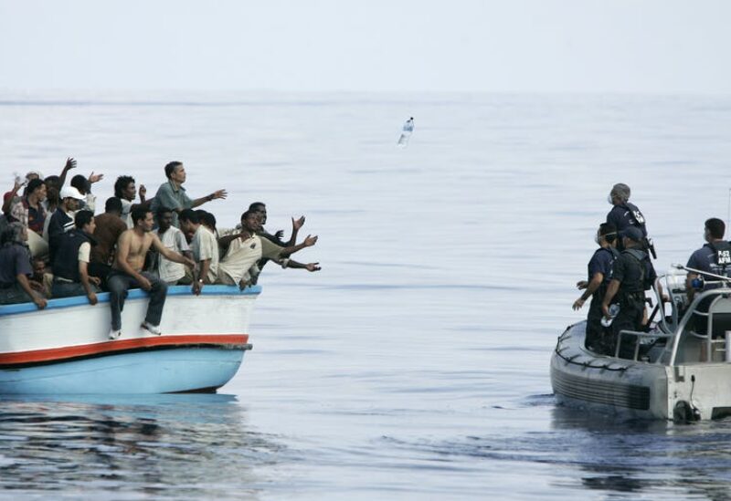 Migrants at sea-Archive