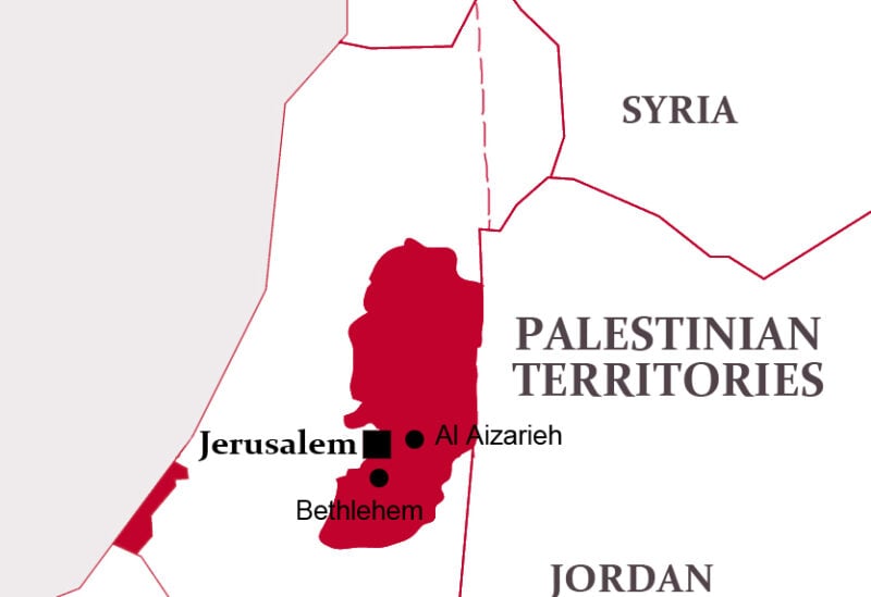 Palestine map