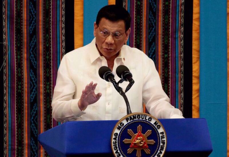 Philippine President Rodrigo Duterte