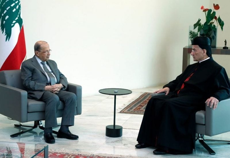 Presidene Aoun and Patriarch AL-Raii- Archive