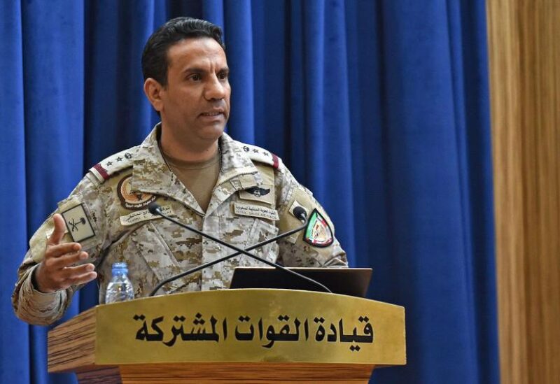 Saudi-led coalition spokesman, Colonel Turki Al Malki