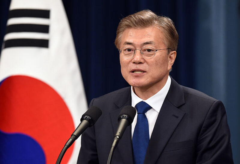 South Korean President Moon Jae-in’s
