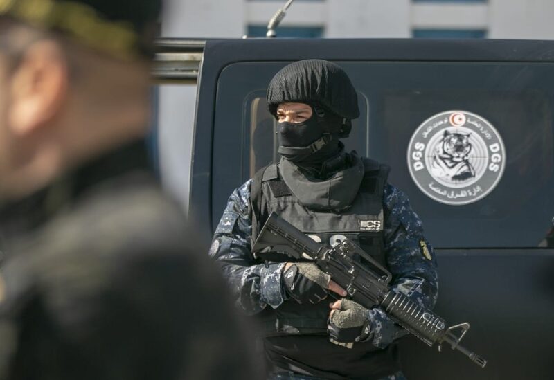 Tunisian police officer