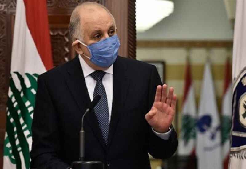 FILE PHOTO: Caretaker Lebanese Minister of Interior, Mohamad Fahmy