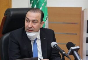 Lebanon’s caretaker Agriculture Minister Abbas Mortada