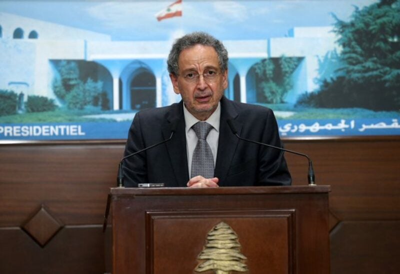 Caretaker Lebanese Minister of Economy Raoul Nehmeh