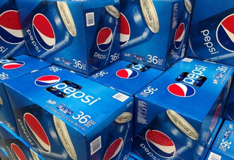 FILE PHOTO: Cases of Pepsi are shown for sale at a store in Carlsbad, California, U.S., April 22, 2017.