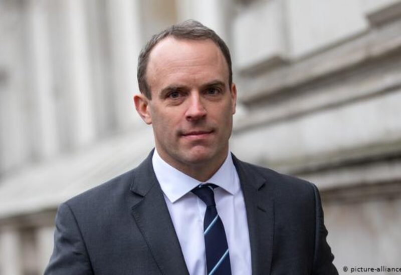 British Foreign Secretary Dominic Raab