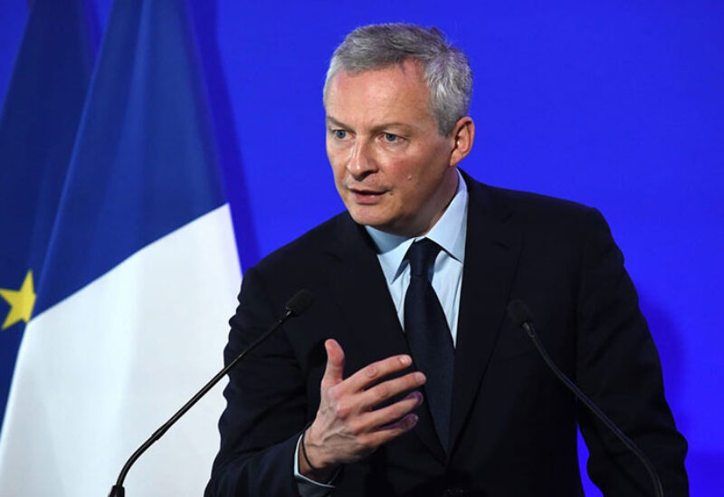 Finance Minister Bruno Le Maire