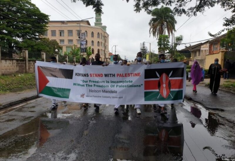 Kenya , pro palestinian protest