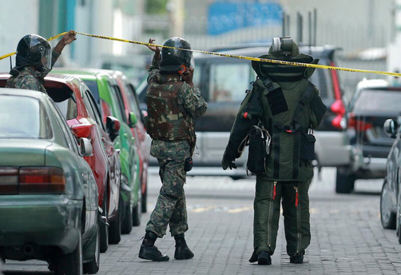 Maldive Former President hurt in blast