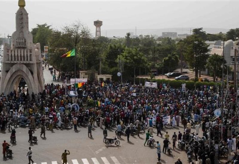 Mali, anti Frencch protest