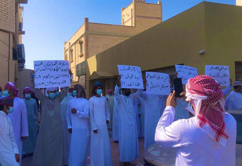 Omanis protested unemployment in Salalah and Suhar