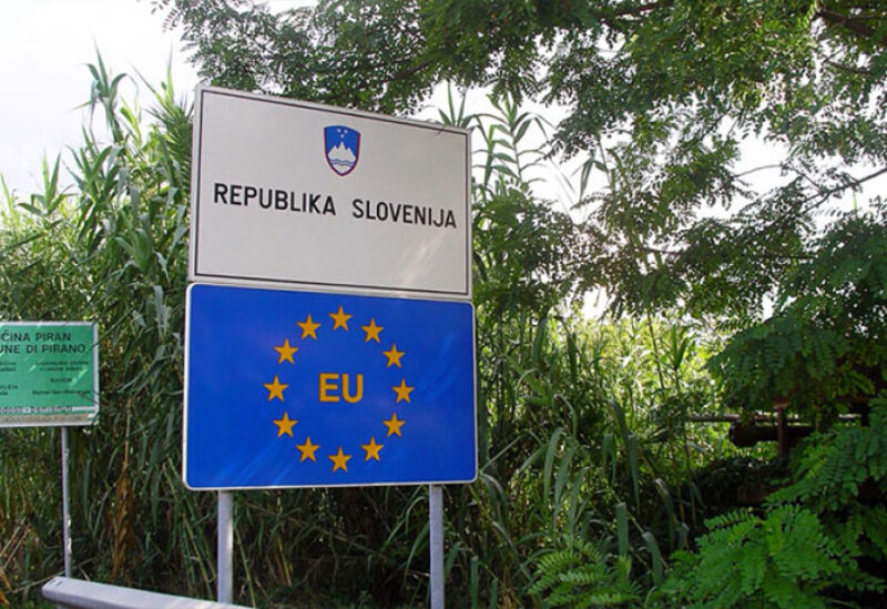 Slovenia borders with Croatia