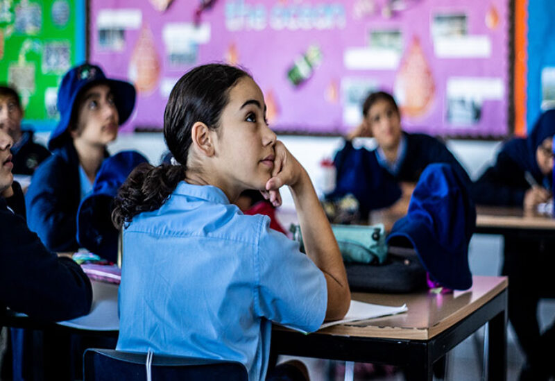 Students in Saudi Arabia Schools