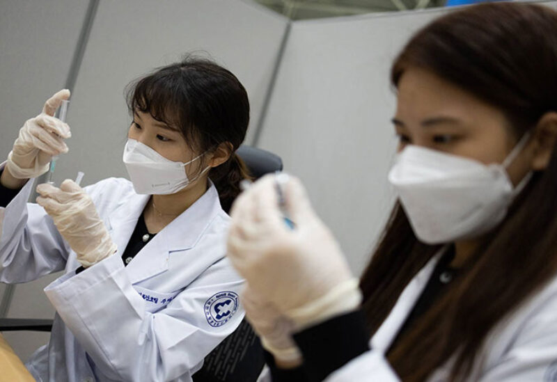 Vaccination campaign in South Korea