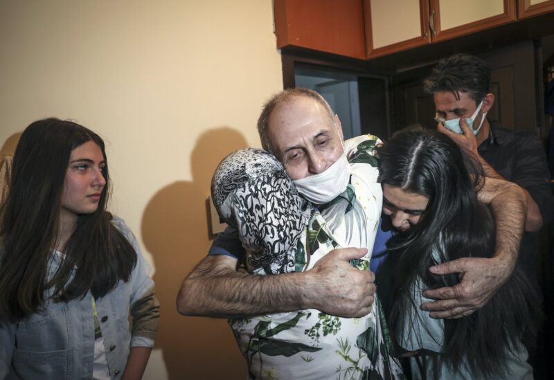 Vakkas Orhan reunited with his family