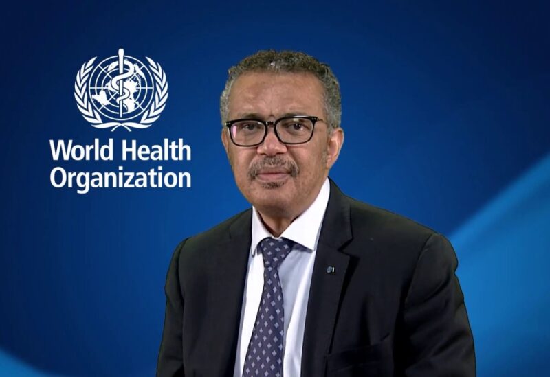 World Health Organization Director-General Tedros Adhanom Ghebreyesu