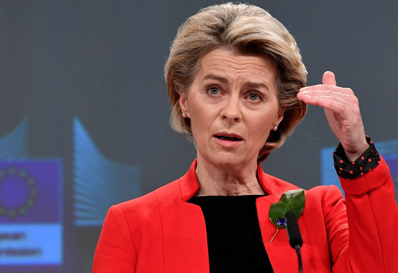 European Commission president Ursula von der Leyen