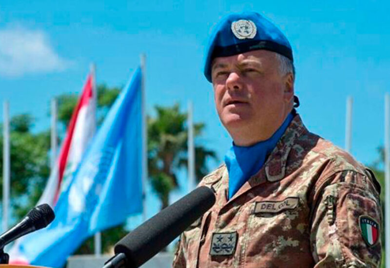 UNIFIL Head of Mission and Force Commander Major General Stefano Del Col