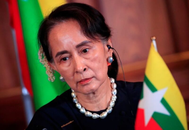 Myanmar's deposed leader Aung San Suu Kyi