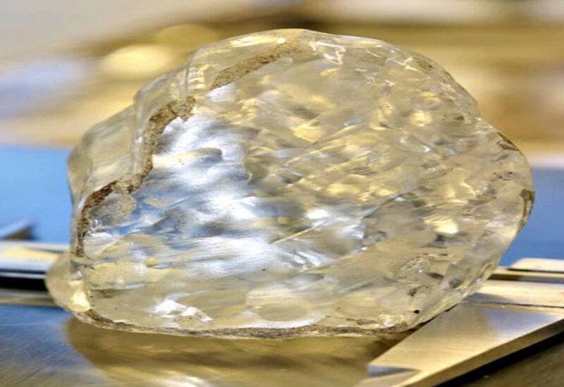 A 1,098 carat diamond, discovered in Botswana and believed to be the third largest gem-quality stone ever to be mined