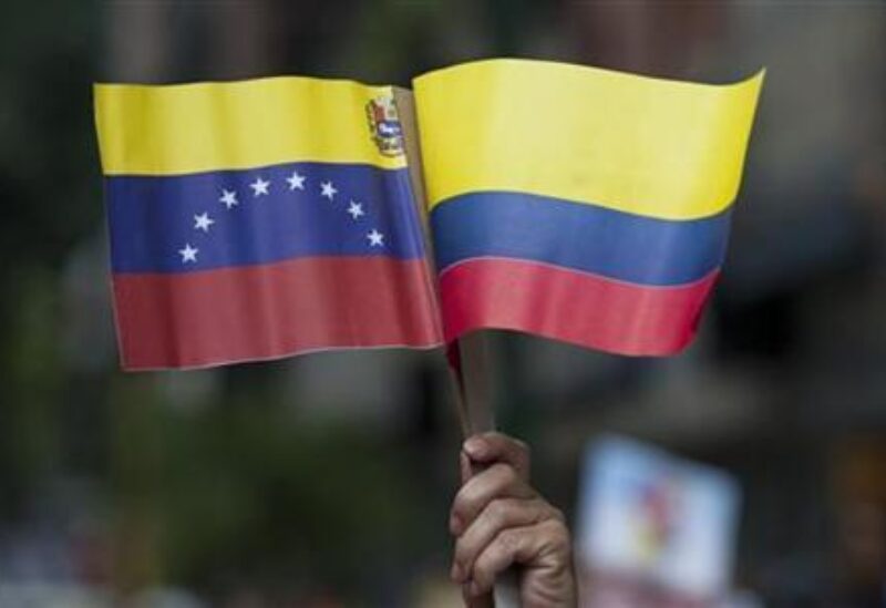 Colombian and Venezurlan flags