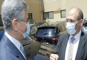 Dr Hamad Hassan and Ferid Belhaj