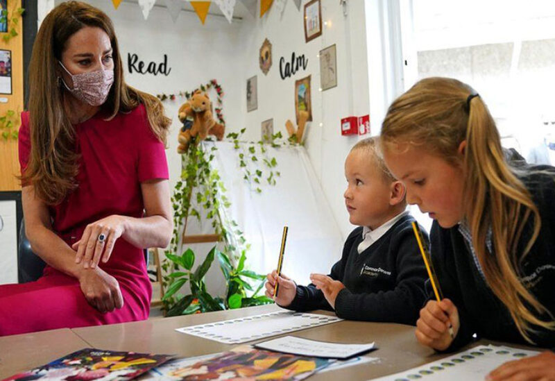 Duchess of Cambridge launches a center for childhood