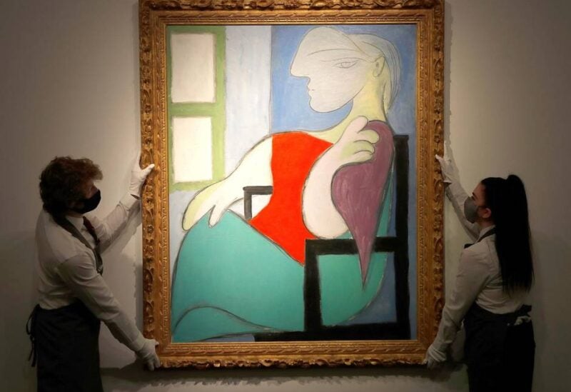 Femme Assise Pres d'Uune Fenetre' by Pablo Picasso