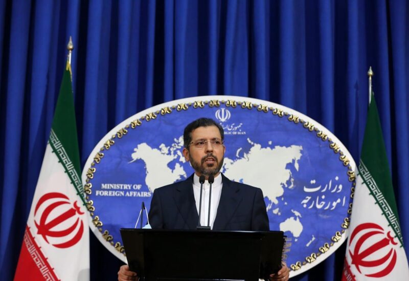 Foreign Ministry spokesman Saeed Khatibzadeh