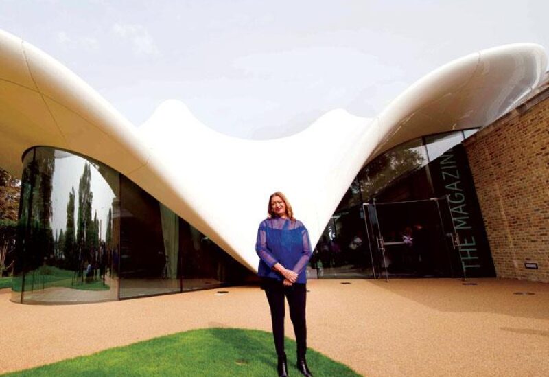 Iraqi-British architect Zaha Hadid