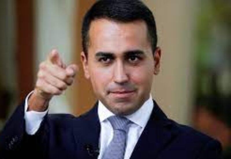 Italian Foreign Minister Luigi Di Maio