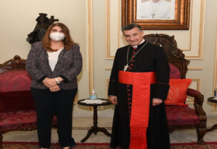 Maronite Cardinal meets with Najm