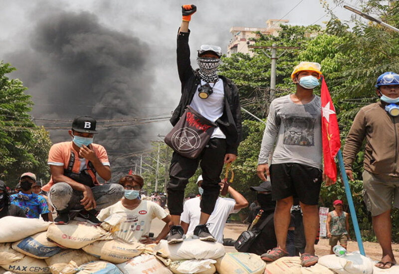 Myanmar protests archive