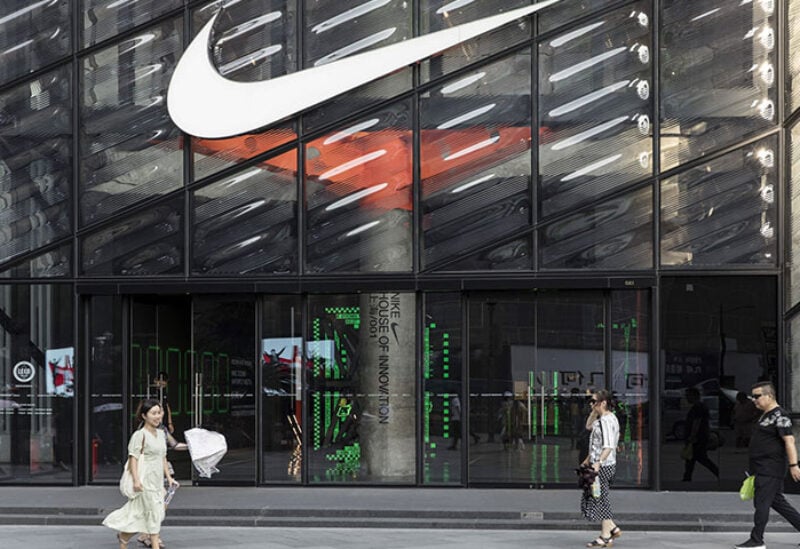 Nike retail shops in China