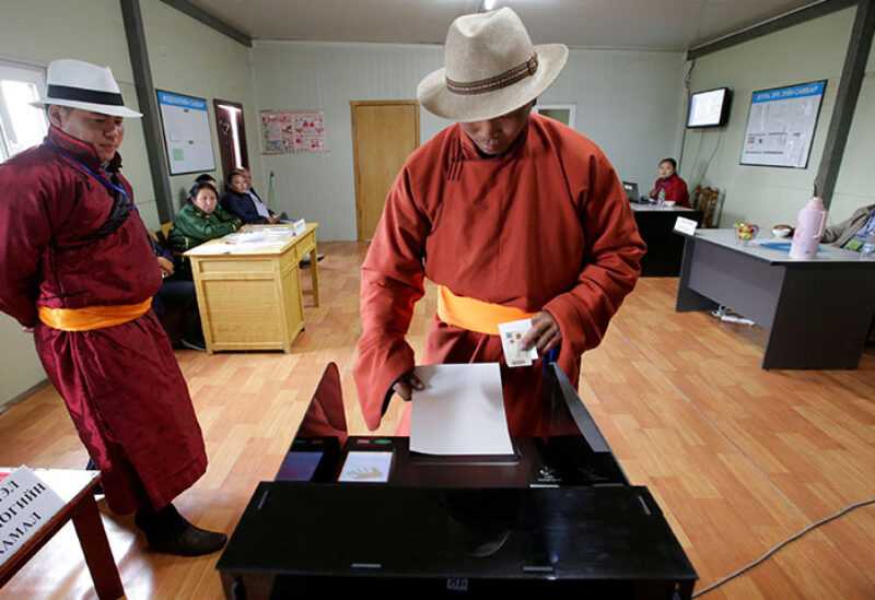 Presidential elections in Mongolia