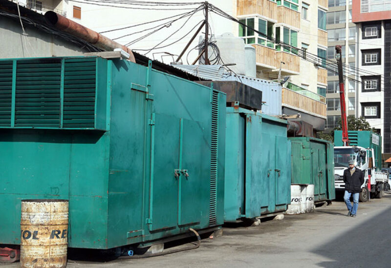 Private generators in Lebanon
