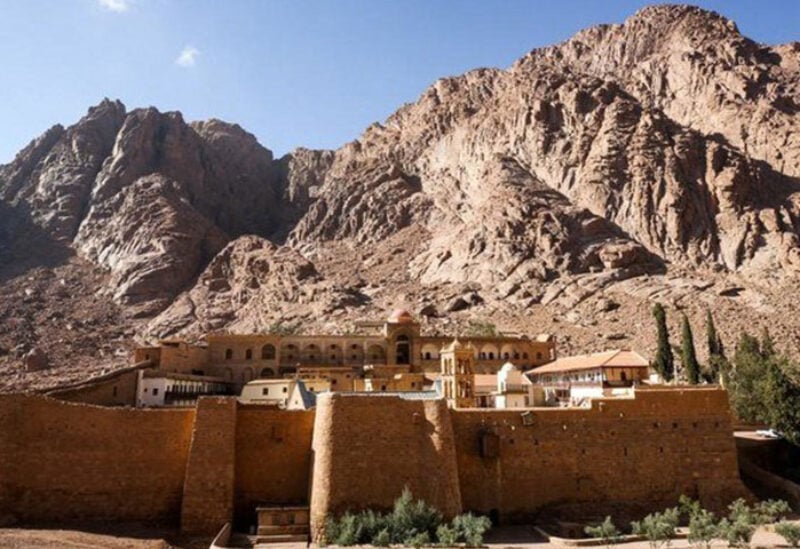 Saint Catherine where the Transfiguration of Jesus is believed to have taken place