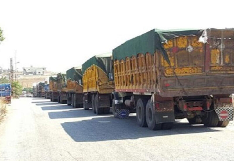 Trucks smuggled to Syria